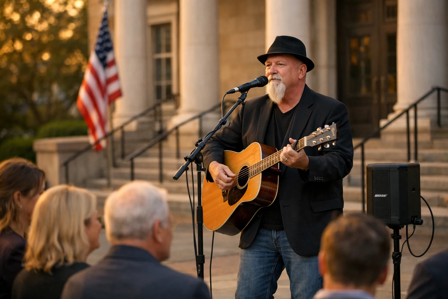 Veterans appreciation event entertainment - live music honoring military service