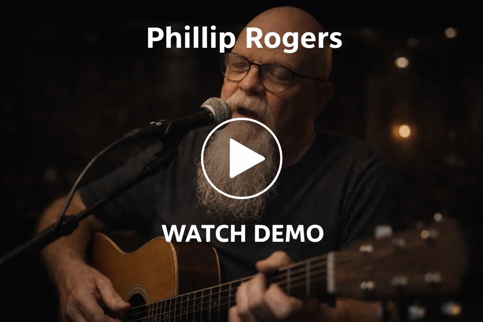 Live music in North Georgia with Phillip Rogers performing emotionally intentional acoustic music for weddings, proposals, cabins, and private events